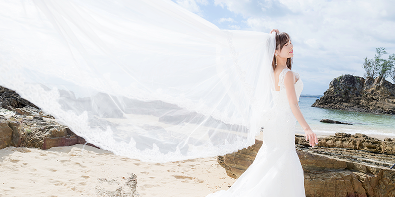 3-3.結婚式で使用される花嫁の衣装「ベール」